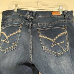 Amethyst Jeans Blue Boot Cut with Signature Stitching